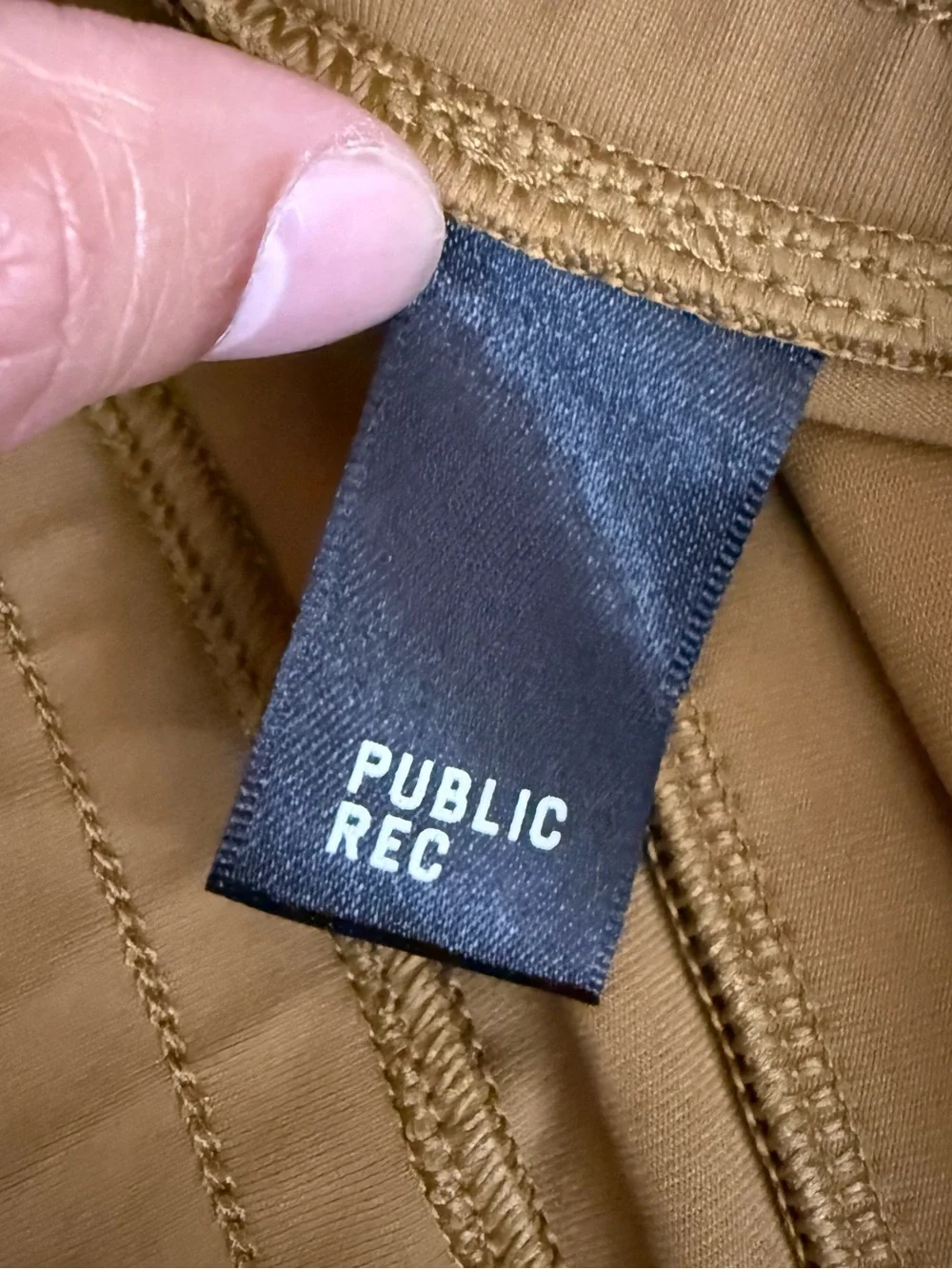 Public Rec Workday Jogger Men’s 34x32 Khaki/Tan NWOT